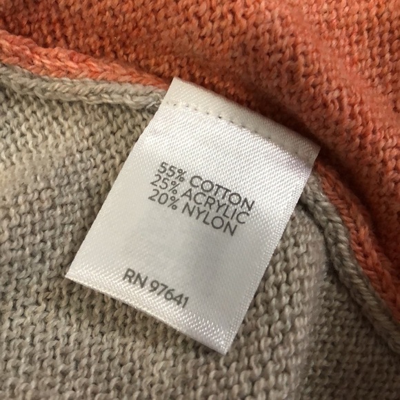 J Jill Pure Jill Color Block Cardigan Size M petite - Picture 5 of 5